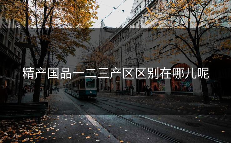 精产国品一二三产区区别在哪儿呢